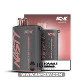 Nasty 10K Disposable 10 000 Puffs Yakoolt Strawberry - ناستي دسبوزابل ياكولت فراولة